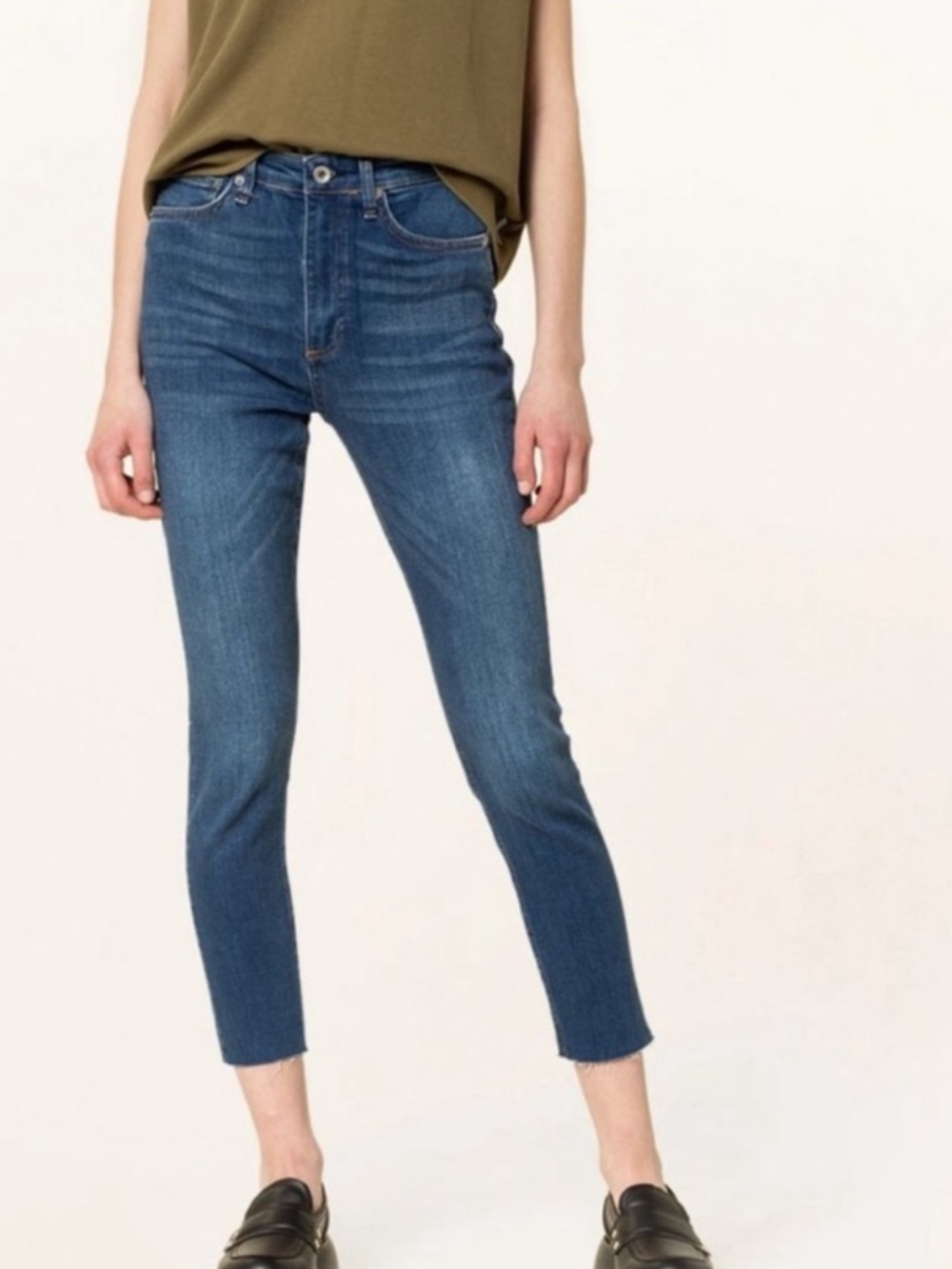 Rag & Bone Nina High Rise Ankle Skinny Jeans